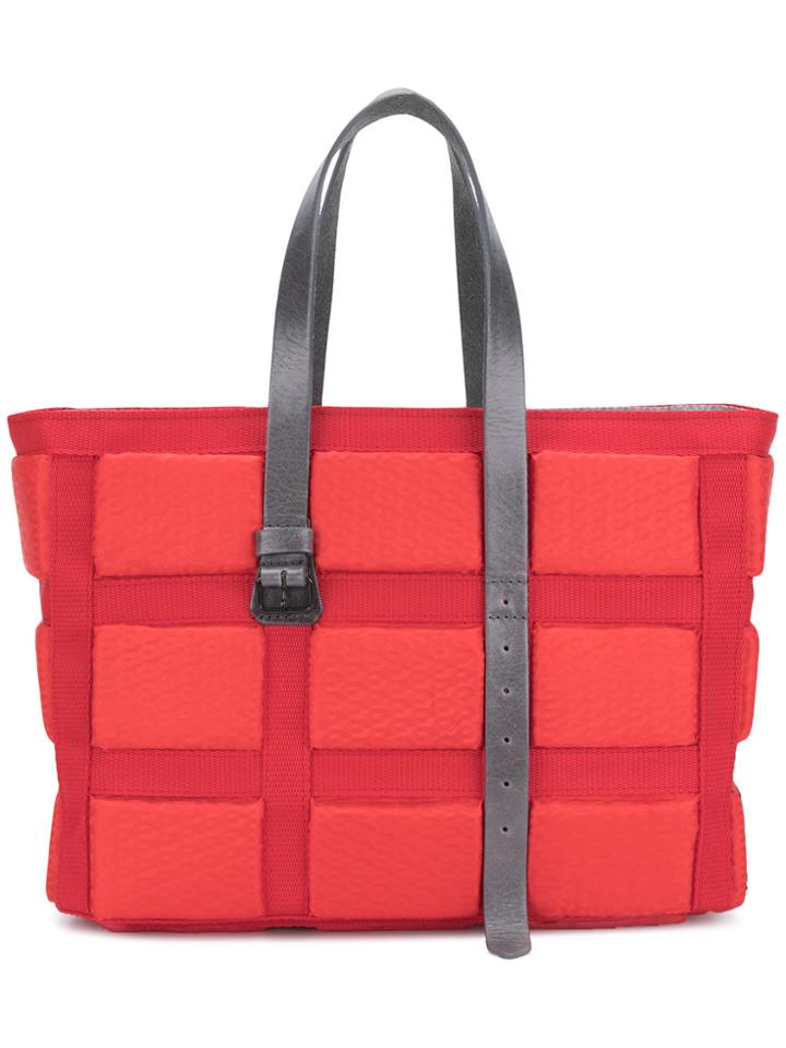 Carmina Campus Life-jacket Tote - Red