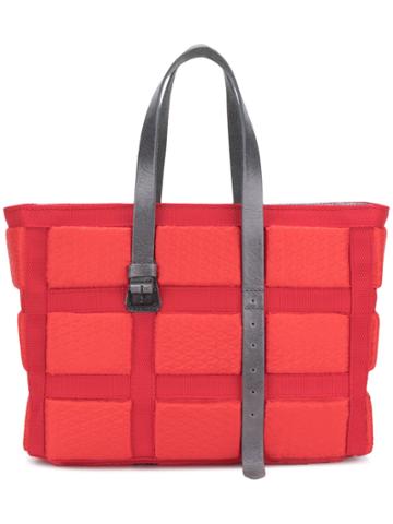 Carmina Campus Life-jacket Tote - Red