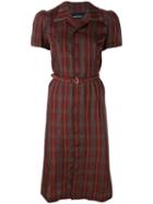 Comme Des Garçons Pre-owned 1995 Shirt Dress - Red