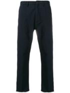 Pence Contrast Stripe Trousers - Blue