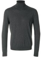 Canali Roll Neck Sweatshirt - Grey