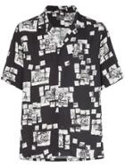 Ksubi Zodiac Acid Vacation Shirt - Black