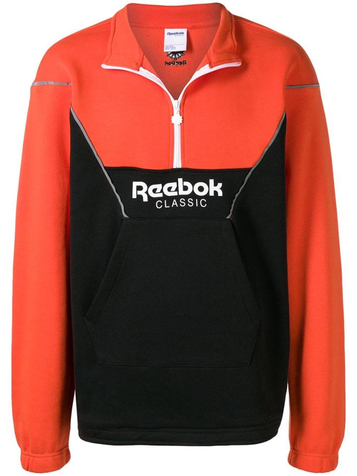 Reebok Classic Colour-block Sweatshirt - Orange