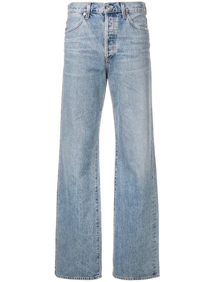 Citizens Of Humanity Wide-leg Jeans - Blue