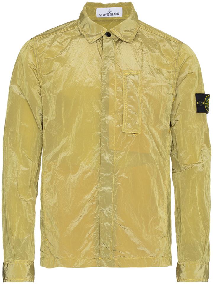 Stone Island Yellow 10844 Overshirt - Yellow & Orange