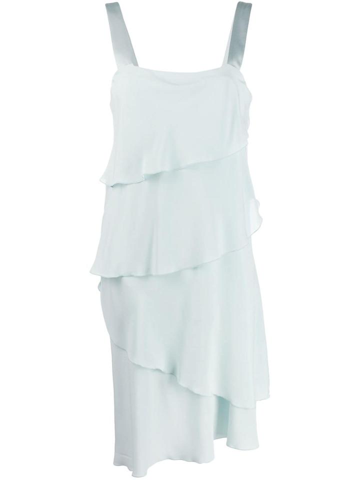 Antonelli Ruffled Layer Dress - Blue