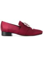 Dorateymur Logo Plague Loafers - Red