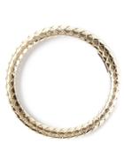 Bottega Veneta Vintage Intrecciato Bracelet - Metallic