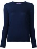 Ralph Lauren Black Classic Jumper, Women's, Size: Small, Blue, Nylon/cashmere