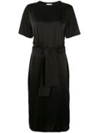 Nina Ricci Tie-waist Dress - Black
