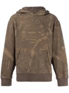 Yeezy Camouflage Hoodie, Adult Unisex, Size: Large, Brown, Cotton