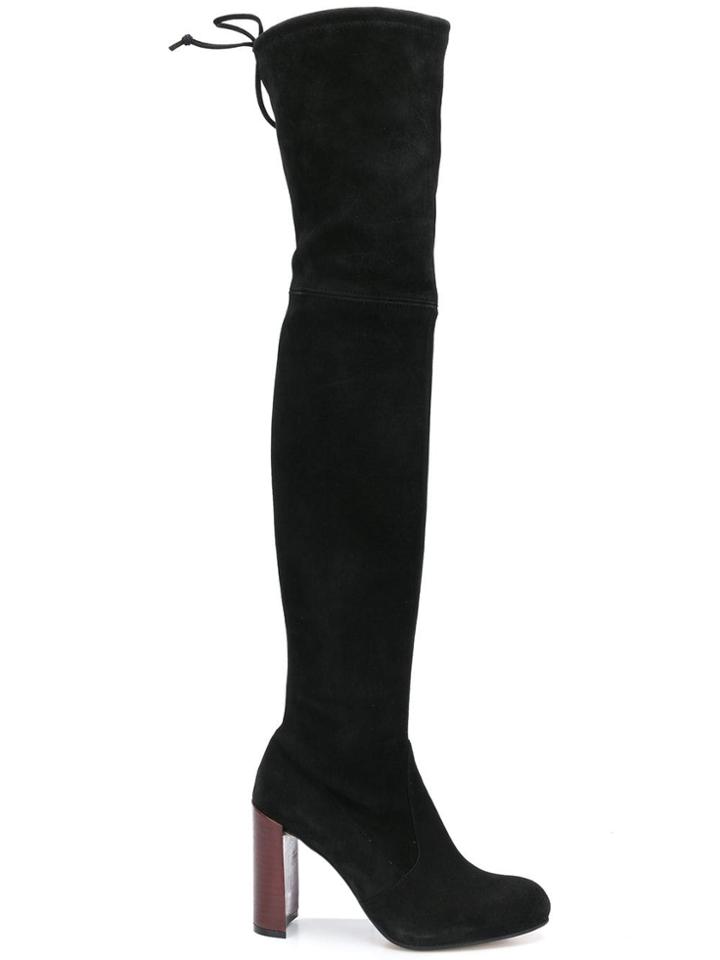 Stuart Weitzman Carolyn Boots - Black