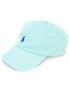 Polo Ralph Lauren Logo Embroidered Cap, Men's, Green, Cotton