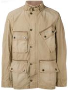 Barbour Beige Cotton Jacket - Green