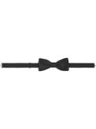 Burberry Silk Satin Bow Tie - Black