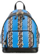 Dell' Est Printed Backpack - Blue