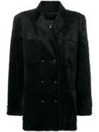 Fendi Vintage Teddy Coat - Black