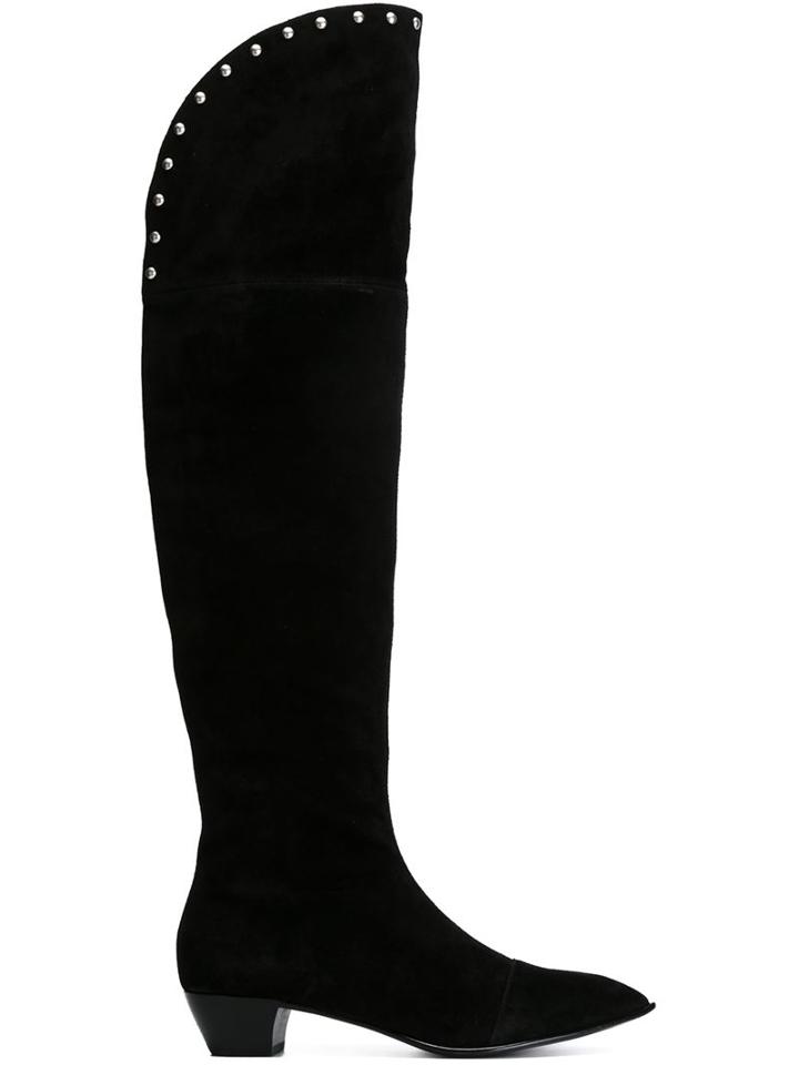 Marc By Marc Jacobs Studded Knee High Boots