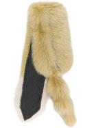 Marni Fox Fur Stole - Nude & Neutrals