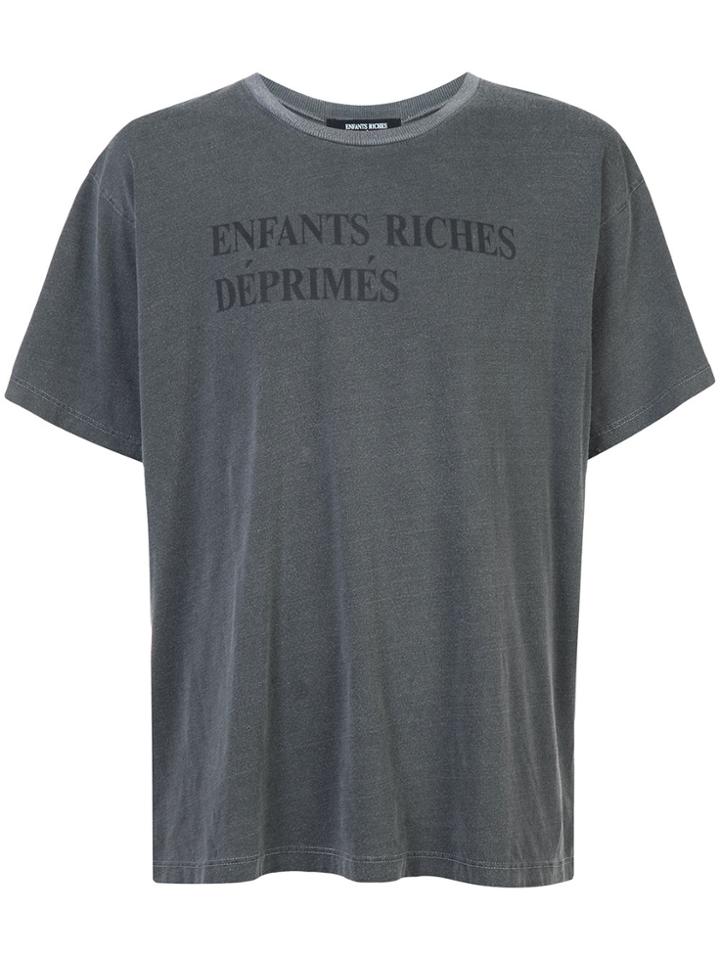 Enfants Riches Déprimés Logo T-shirt - Black
