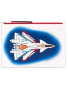 Loewe Spray Rocket Print Pouch