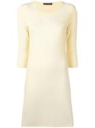 Iris Von Arnim Fine Knit Dress - Yellow