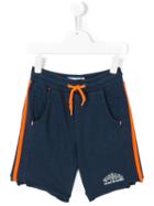Vingino - Logo Print Track Shorts - Kids - Cotton - 10 Yrs, Blue
