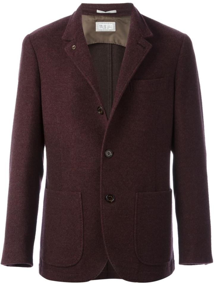 Brunello Cucinelli Patch Pocket Blazer