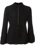 Sportmax 'unico' Jacket, Women's, Size: 42, Black, Lamb Skin