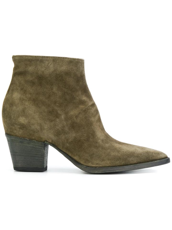 Officine Creative Audrey Boots - Green