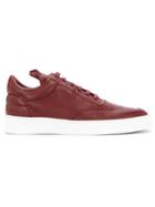 Filling Pieces Grain Low Top Sneakers - Red