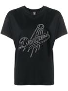 Marcelo Burlon County Of Milan Dodgers Slogan T-shirt - Black