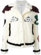 Au Jour Le Jour Patch Detail Jacket - White