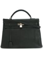Hermès Vintage Kelly 40 Two-way Handbag - Black