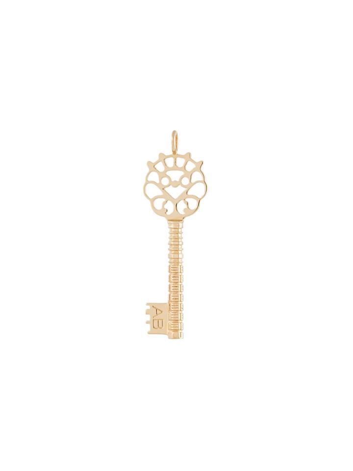 Aurelie Bidermann 18kt Yellow Gold 'key' Pendant - Metallic