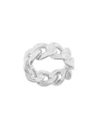 Maison Margiela Curb Chain Ring - Metallic