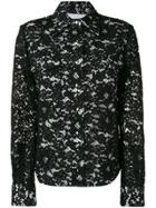 Calvin Klein Lace Detail Jacket - Black