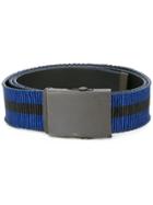 Haider Ackermann Striped Belt - Blue