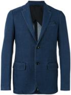 Ermenegildo Zegna - Chambray Two-button Jacket - Men - Cotton/polyester - 52, Blue, Cotton/polyester