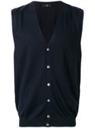 Dsquared2 Block Panel Zipped Cardigan - Blue