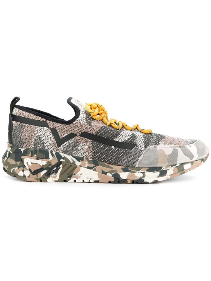 Diesel S-kby Low Top Sneakers - Grey