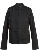 Y / Project Oiled Utility Pocket Jacket - Black