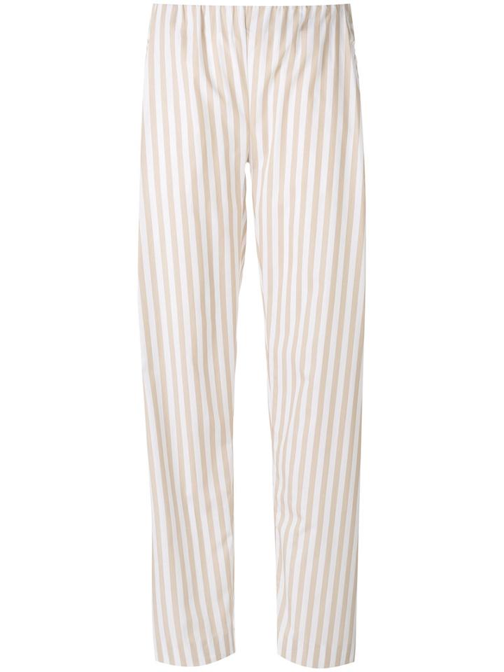 Stephan Schneider - Melo Trousers - Women - Cotton - M, Nude/neutrals, Cotton