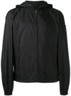 Prada Hooded Jacket, Men's, Size: Medium, Black, Polyamide