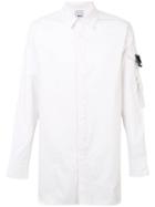 D.gnak Strap Detail Shirt - White