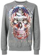 Philipp Plein Pusher Sweatshirt - Grey