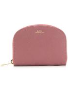 A.p.c. Small Leather Wallet - Pink