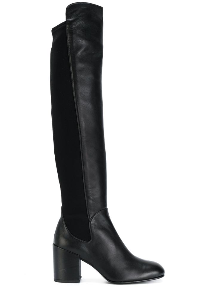 Stuart Weitzman Half Time Boots - Black