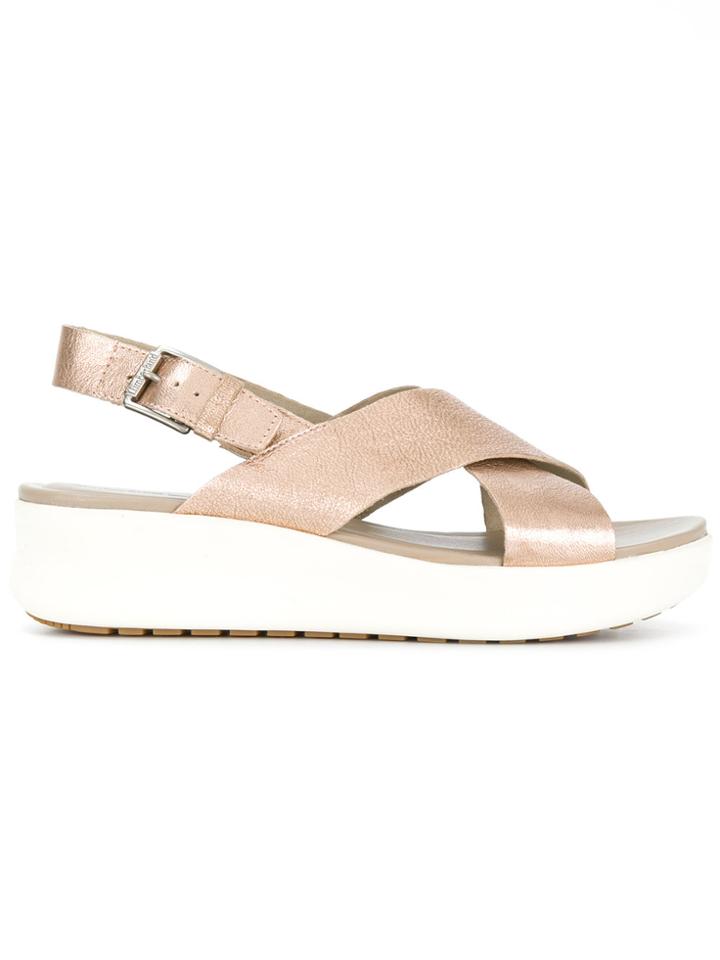 Timberland Chunky Heel Sandals - Pink & Purple