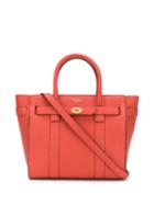 Mulberry Small Bayswater Tote Bag - Orange